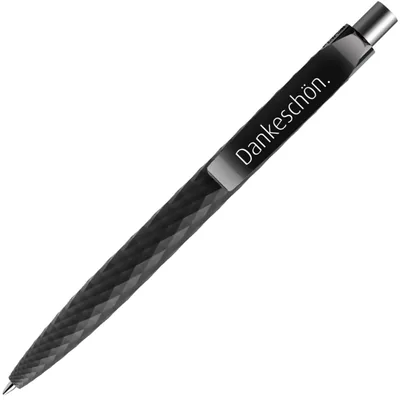 immi 1 St. Dankeschön Kugelschreiber, Prodir SoftTouch, 1.4 Schwarze Mine