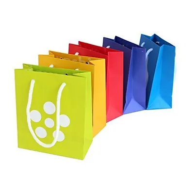 immi 5 Geschenktüten, Alternative für Geschenkpapier (Zeichen des Dankes)