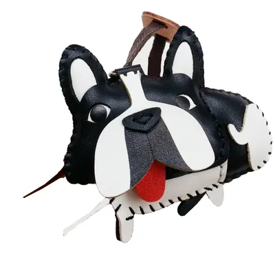 immi Anhänger Taschenanhänger, liebevoll handgefertigt (Französische Bulldogge)