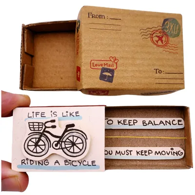 immi Mini Überraschung, kleines Fahrrad Geschenk in der Box (Anlass/Balance)