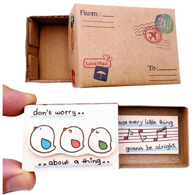 immi Mini Überraschung, kleines Geschenk in der Box (Anlass/Alles wird gut)