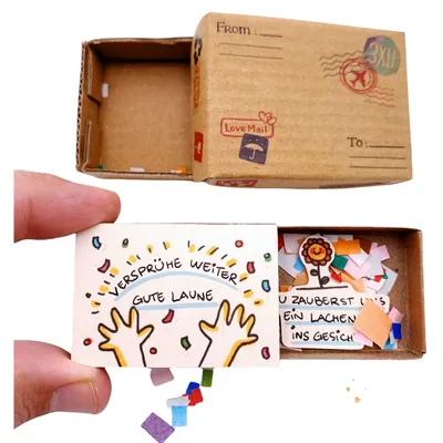 immi Mini Überraschung, Versprühe gute Laune Geschenk in der Box (Anlass/Besonderer Mensch)