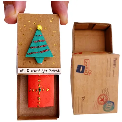 immi Origami Überraschung Mini-Geschenk zu Weihnachten (Xmas/Gift)