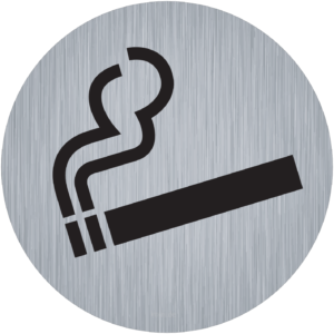 immi Rauchen erlaubt, Rauch ja, Raucherzone, Piktogramm