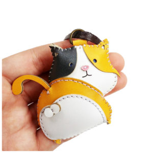 immi Taschenanhänger, liebevoll handgefertigt für Taschen, Koffer, Schlüsselbund (Cat, Katze) 3XU